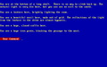 Adventure interface in The Lair of the Minotaur